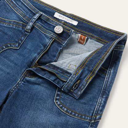921 High-Rise Flare Jeans Dark Blue - Stetson