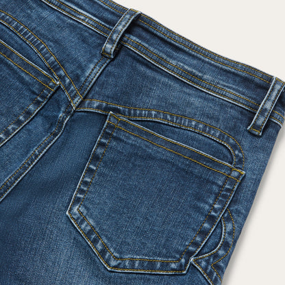 921 High-Rise Flare Jeans Dark Blue - Stetson
