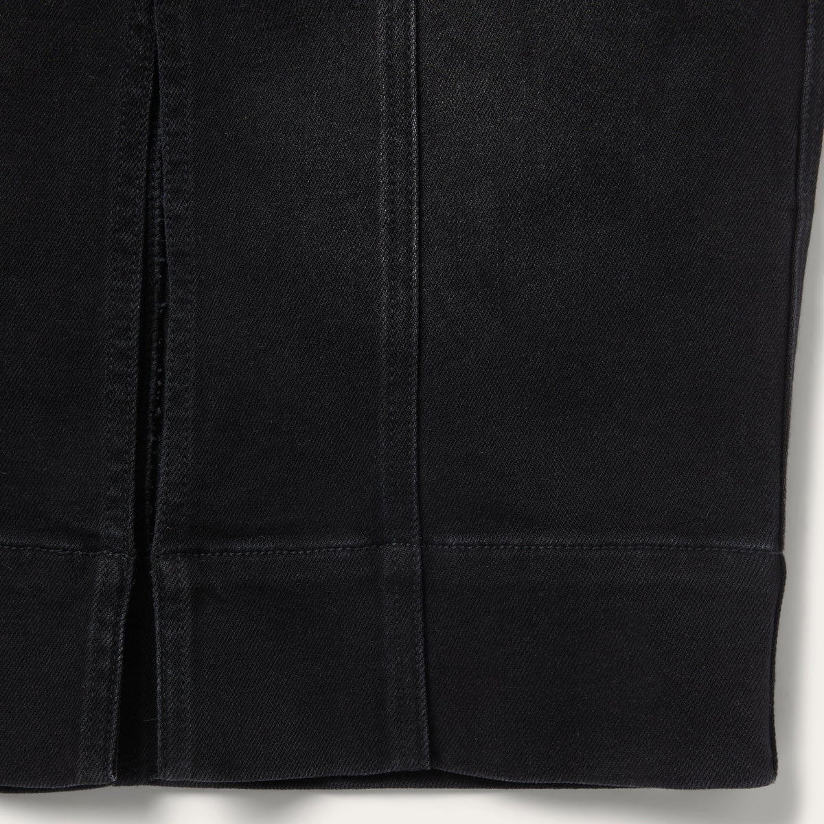 Denim Maxi Skirt Black - Stetson