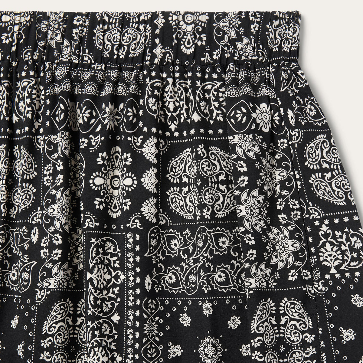Bandana 3-Tiered Skirt Black - Stetson