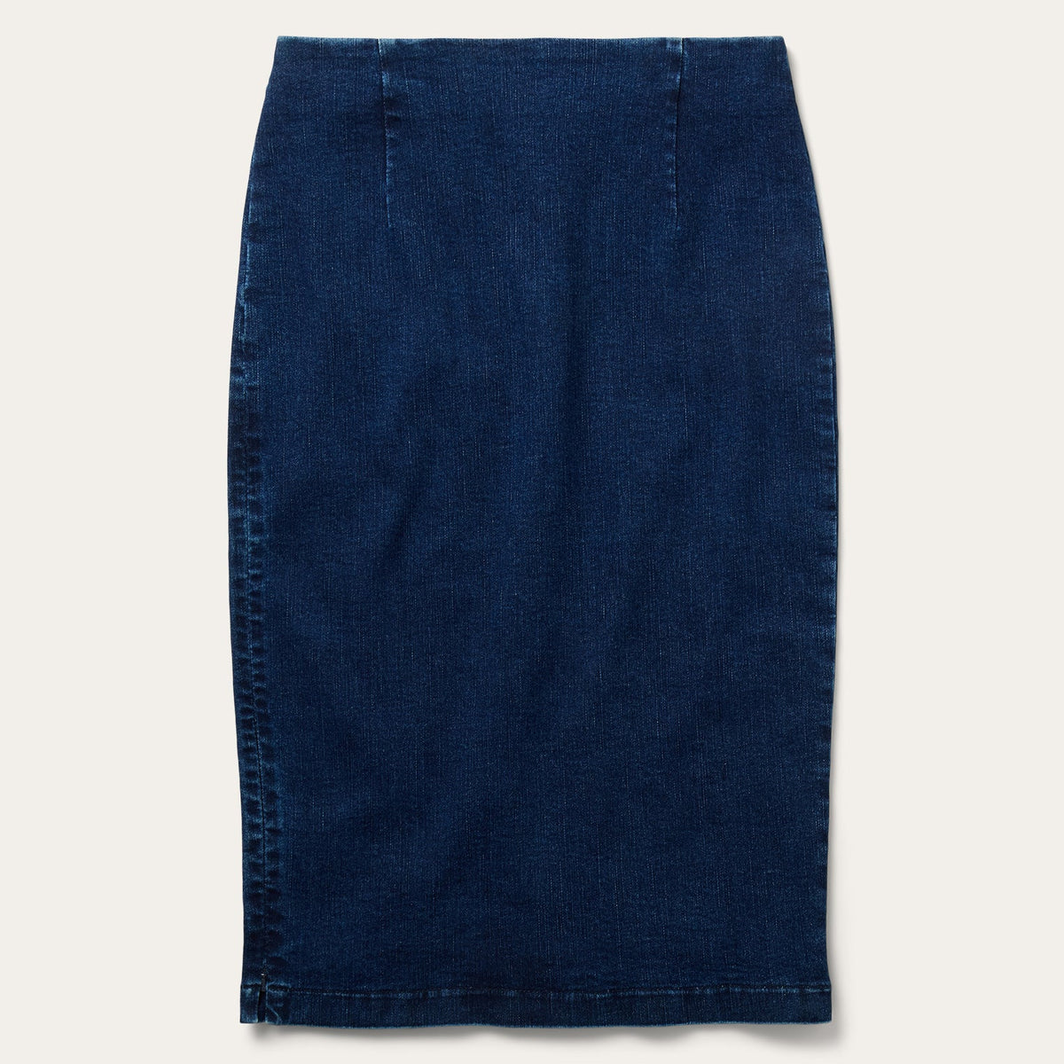 Stretch Denim Pencil Skirt Blue - Stetson