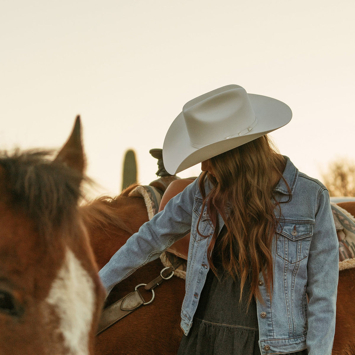 Stretch Denim Jacket Blue - Stetson