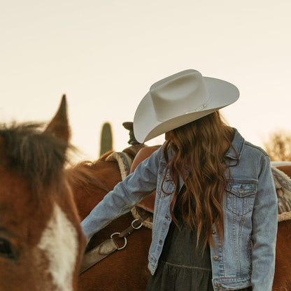 Stretch Denim Jacket Blue - Stetson