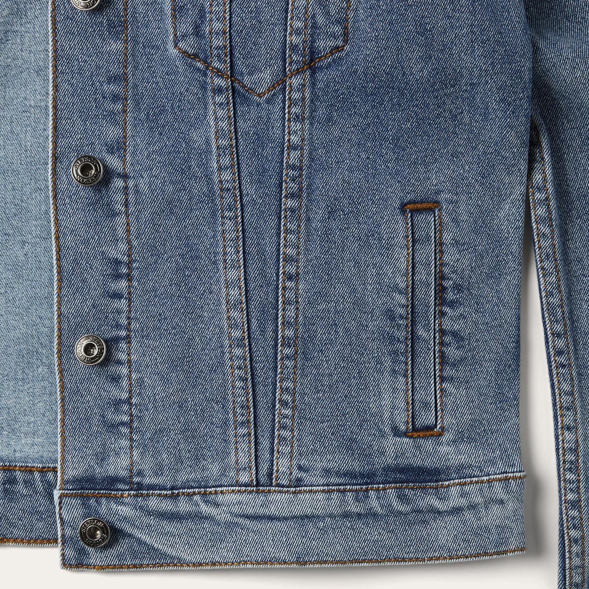 Stretch Denim Jacket Blue - Stetson