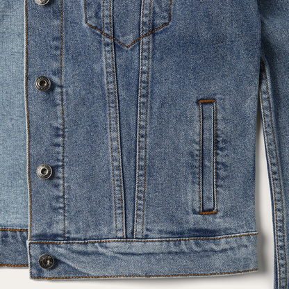 Stretch Denim Jacket Blue - Stetson