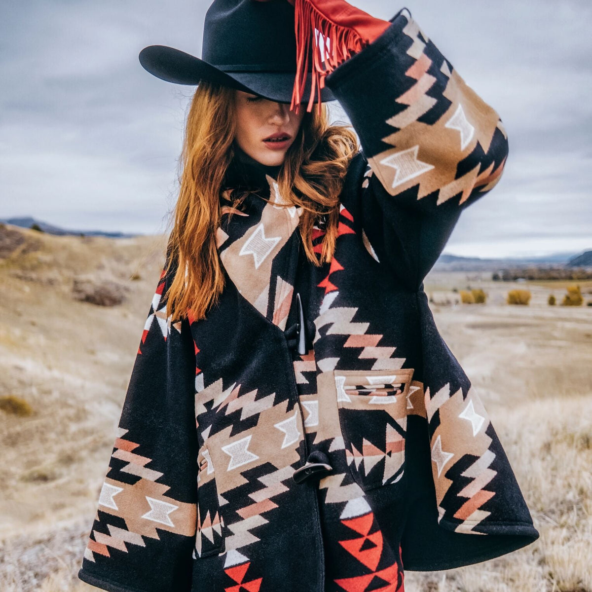 Stetson x Lindsey Thornburg Classic Cloak Black - Stetson