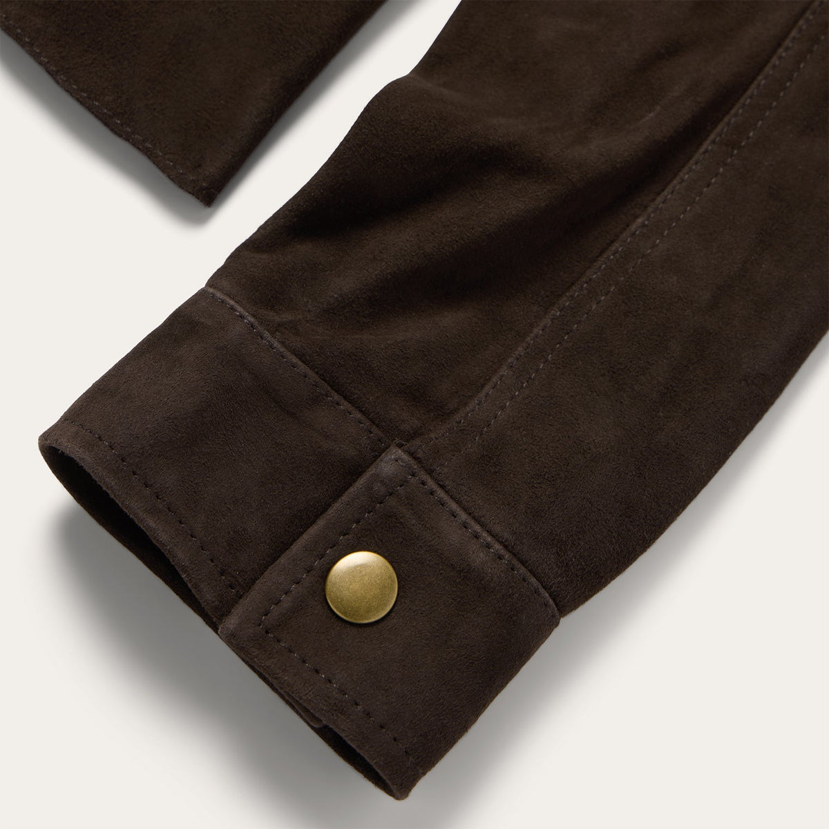 Lambskin Shirt Jacket Brown - Stetson