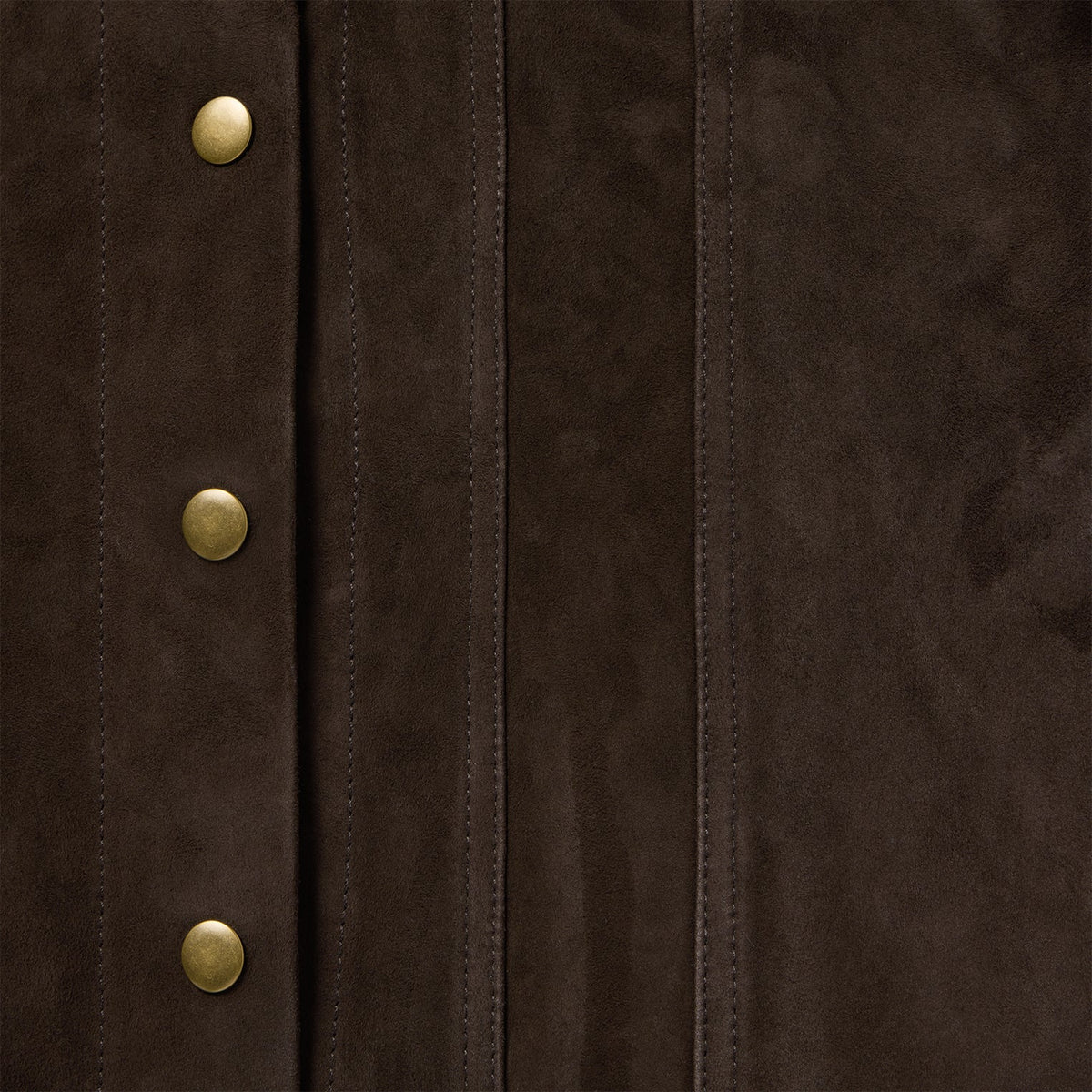 Lambskin Shirt Jacket Brown - Stetson