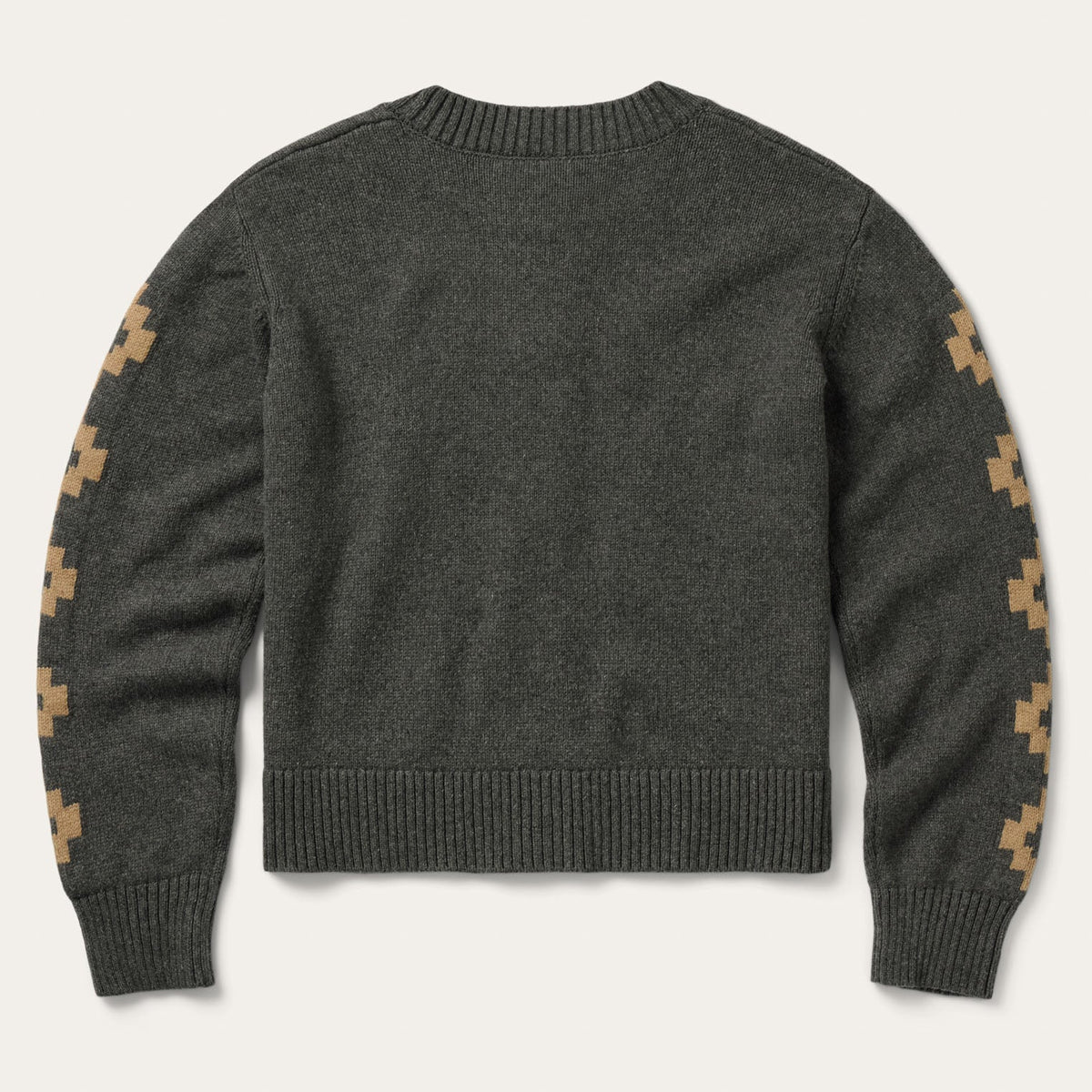 Horse Cardigan Charcoal - Stetson