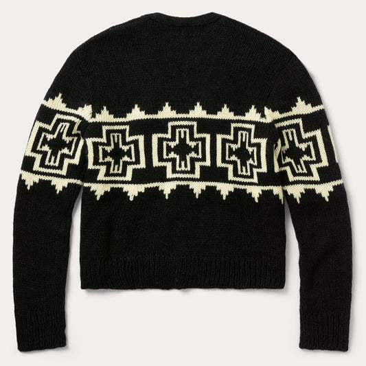 Southwest Cardigan Black - Stetson