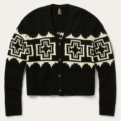 Southwest Cardigan Black - Stetson