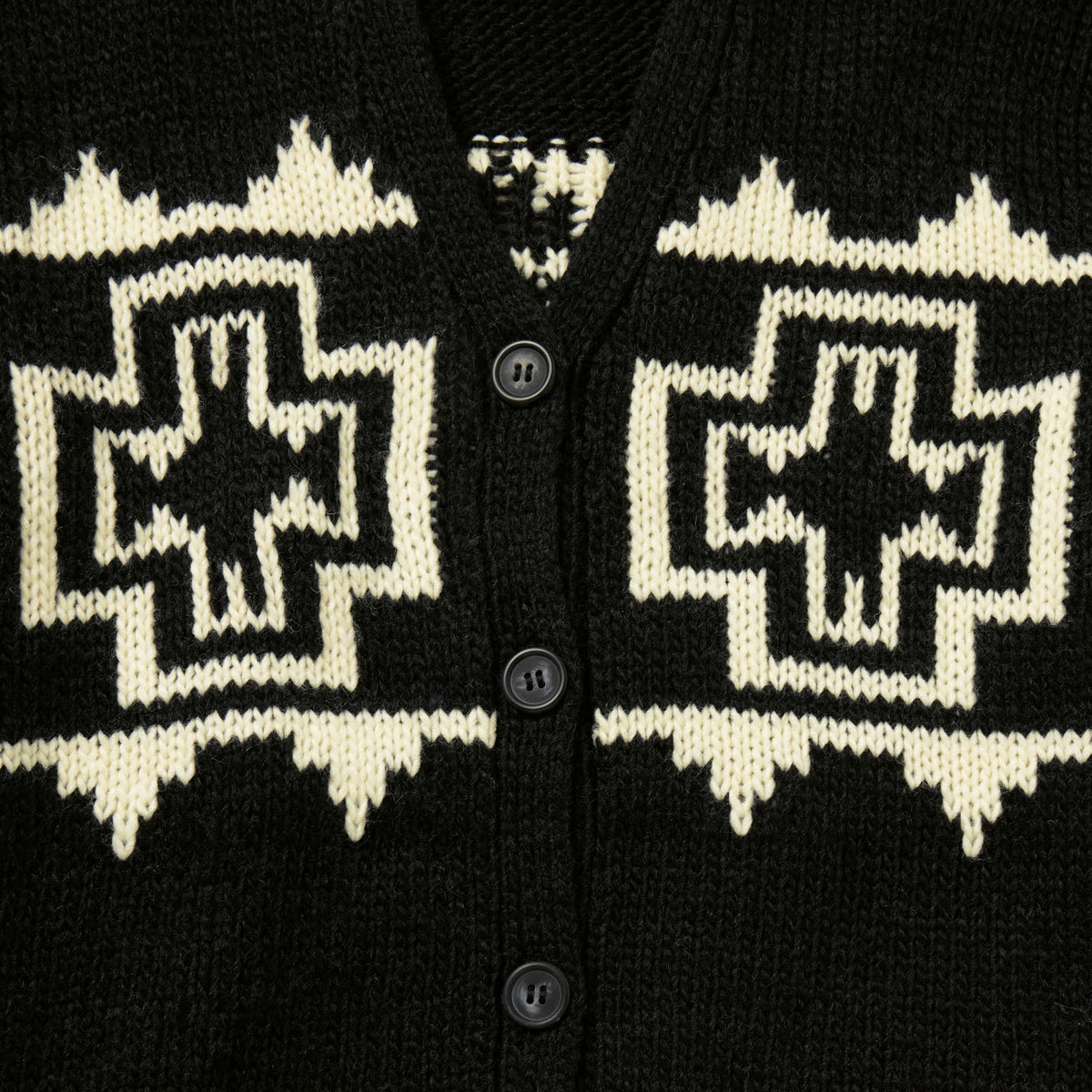 Southwest Cardigan Black - Stetson