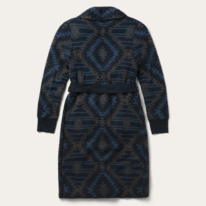 Southwestern Duster Sweater Blue - Stetson