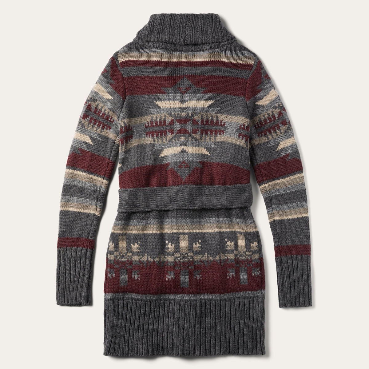 Aztec Belted Cardigan Multi - Stetson