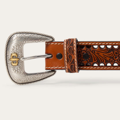Women's Tooled Belt Natural - Stetson