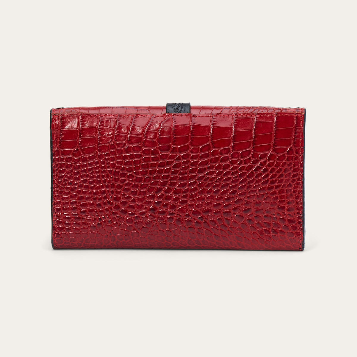 Croco Embossed Clutch Wallet Red - Stetson
