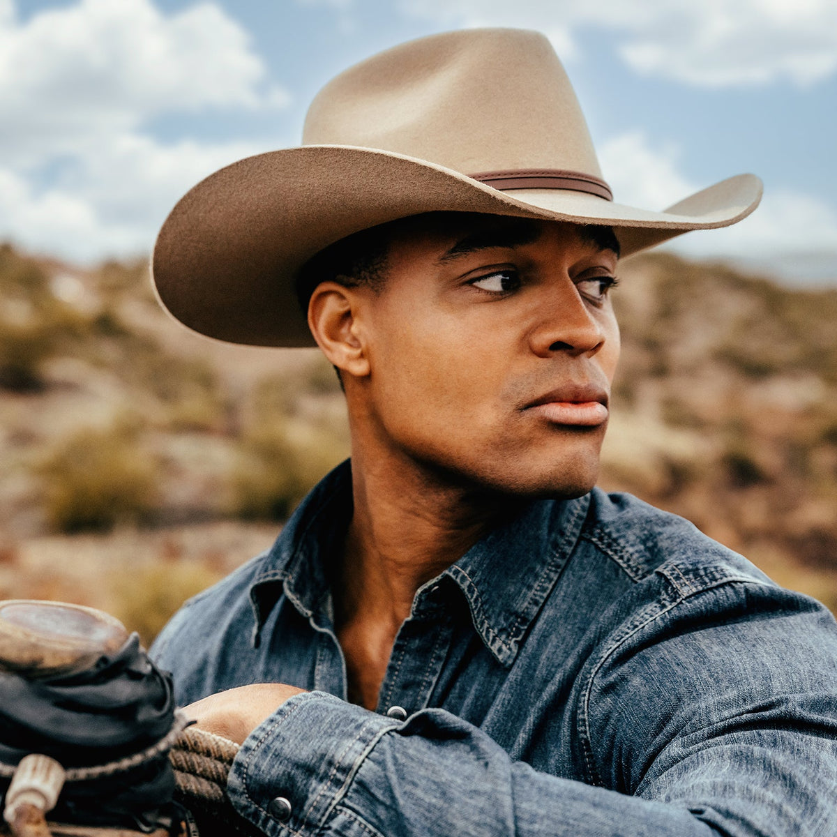 Seneca 4X Cowboy Hat Silver Sand - Stetson