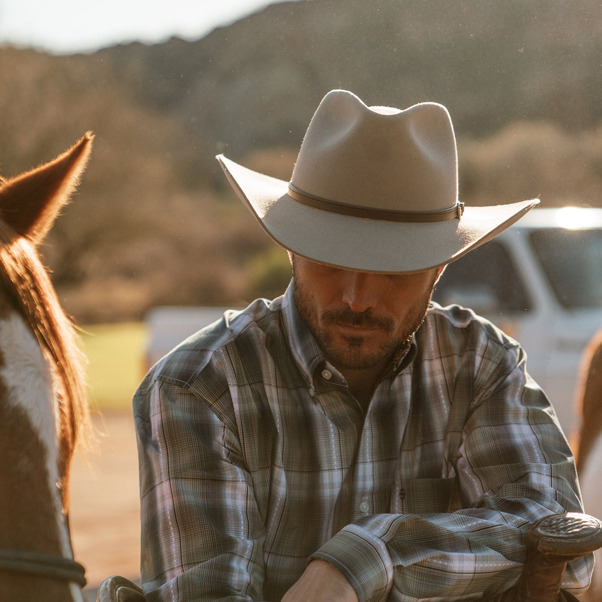 Seneca 4X Cowboy Hat Silver Sand - Stetson