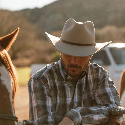 Seneca 4X Cowboy Hat Silver Sand - Stetson
