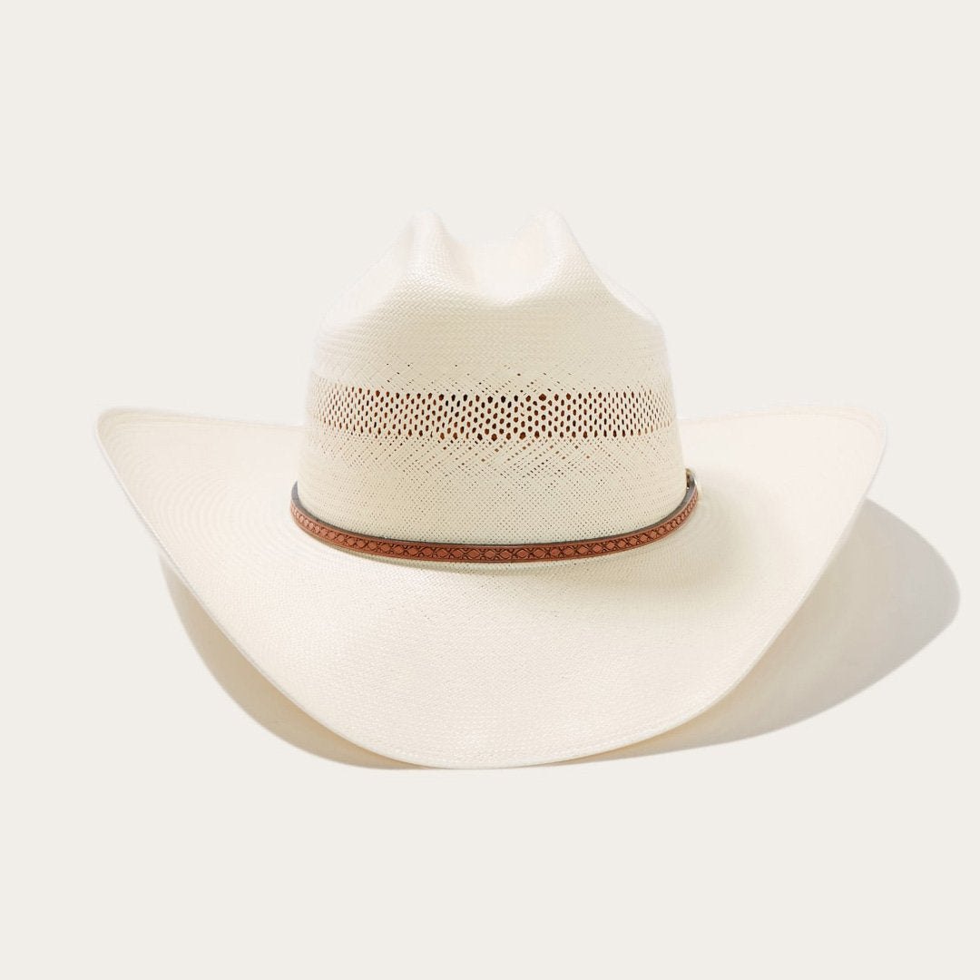 Griffin 100X Straw Cowboy Hat Natural - Stetson
