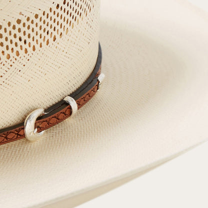 Griffin 100X Straw Cowboy Hat Natural - Stetson