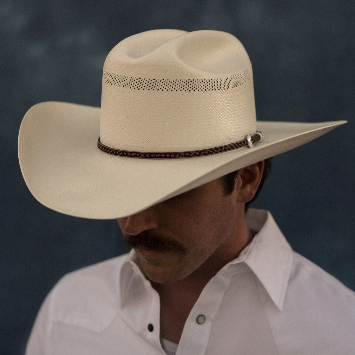 Griffin 100X Straw Cowboy Hat Natural - Stetson