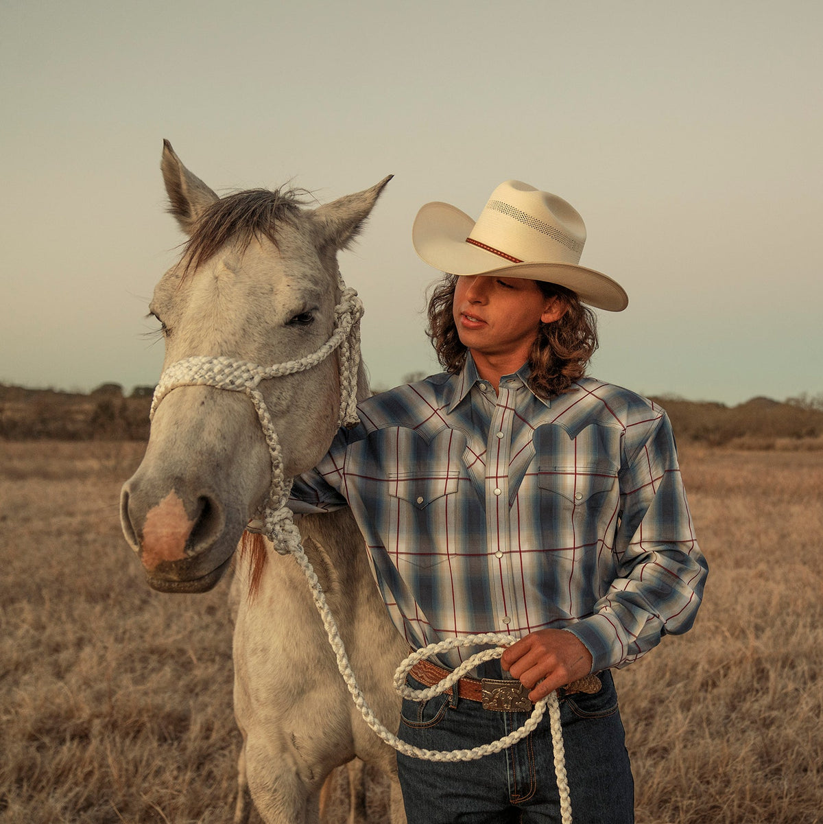 Griffin 100X Straw Cowboy Hat Natural - Stetson