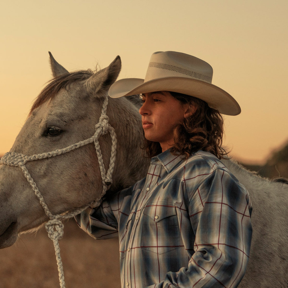 Griffin 100X Straw Cowboy Hat Natural - Stetson