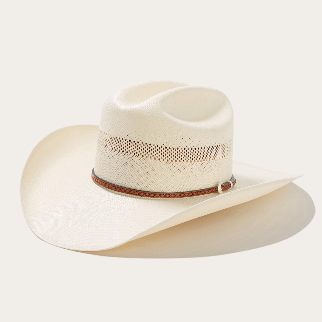 Griffin 100X Straw Cowboy Hat Natural - Stetson