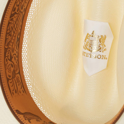 Griffin 100X Straw Cowboy Hat Natural - Stetson