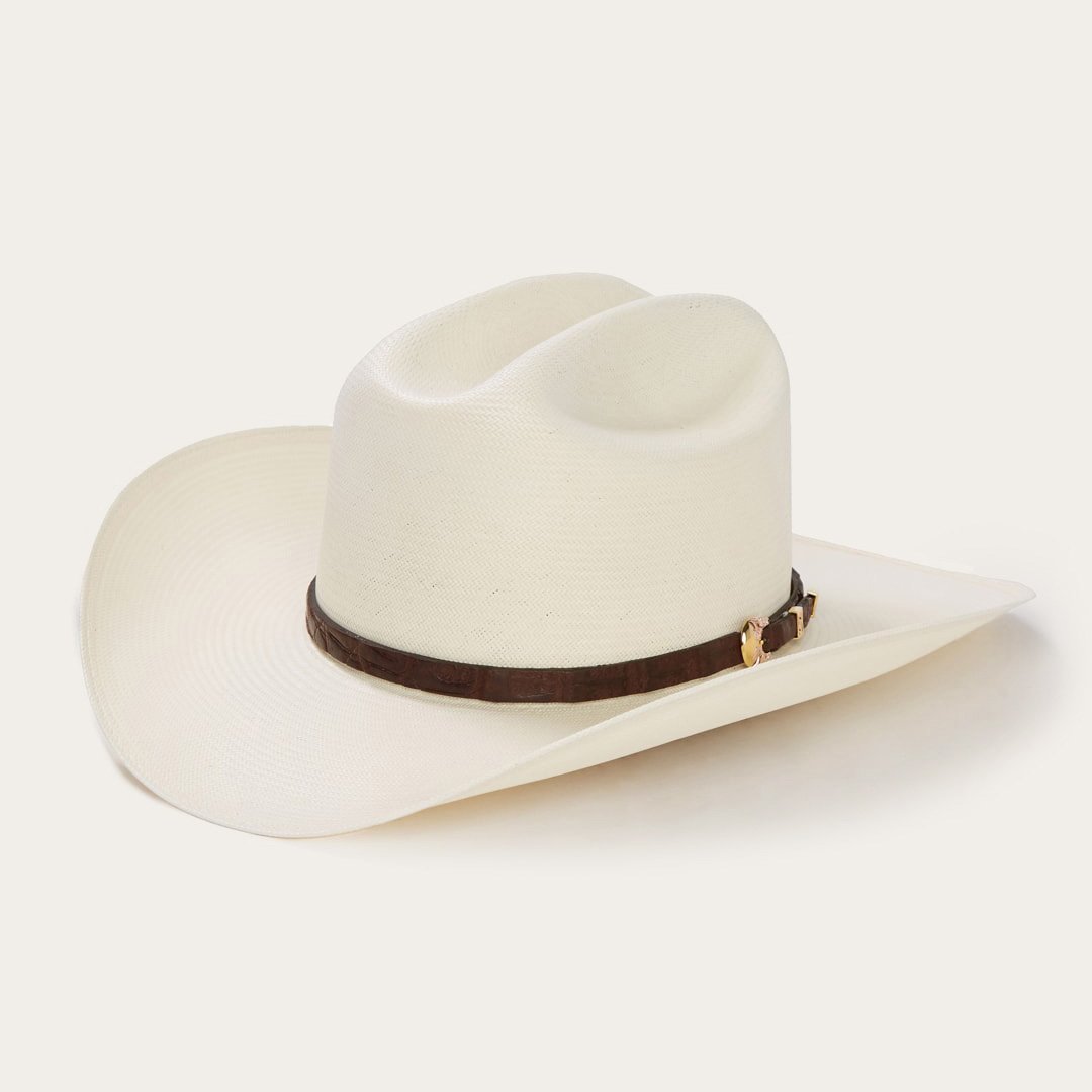 Evilla De Oro 1000X Straw Cowboy Hat Natural - Stetson