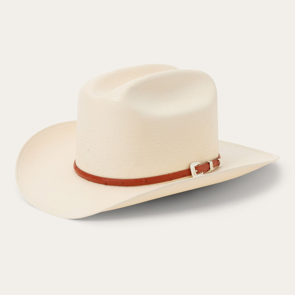 Primo Cognac 10X Straw Cowboy Hat Natural - Stetson