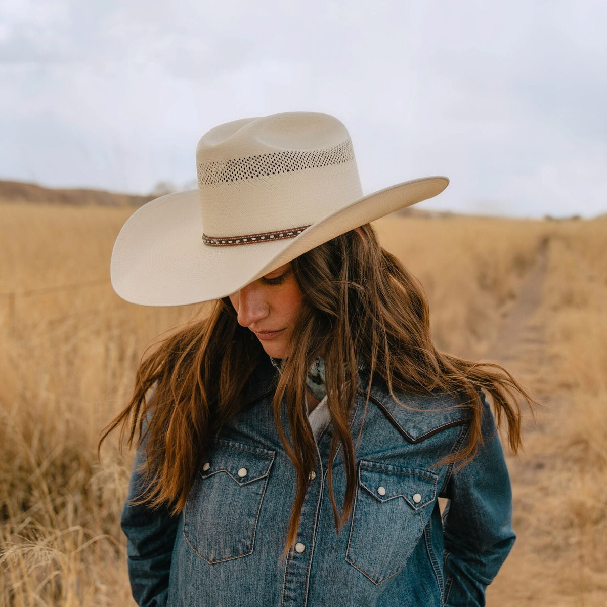 Crowley 10X Straw Cowboy Hat Natural - Stetson