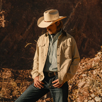 Alamo 10X Straw Cowboy Hat Natural - Stetson