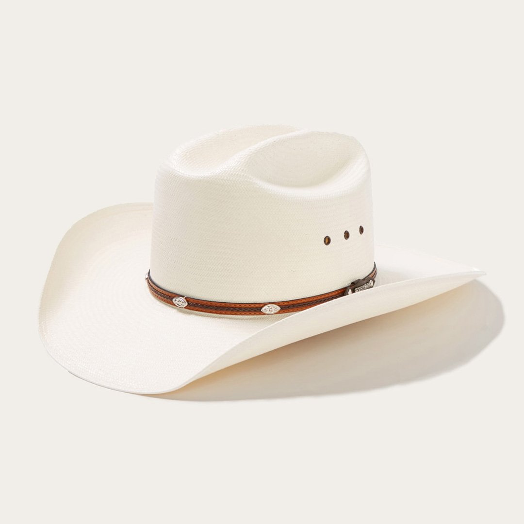 Alamo 10X Straw Cowboy Hat Natural - Stetson