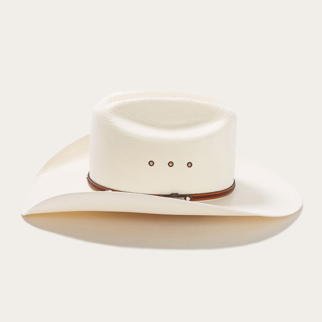 Alamo 10X Straw Cowboy Hat Natural - Stetson