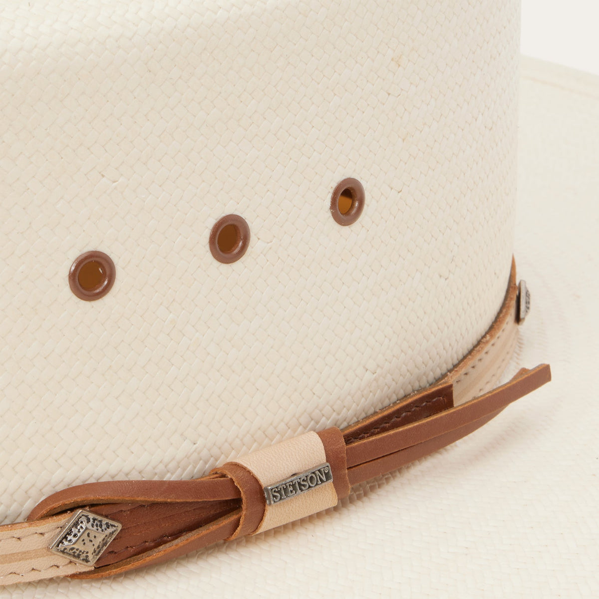 Grant 10X Straw Cowboy Hat Natural - Stetson