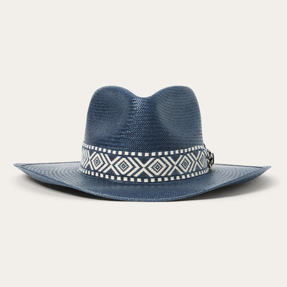 Pemberton Straw Hat Navy - Stetson
