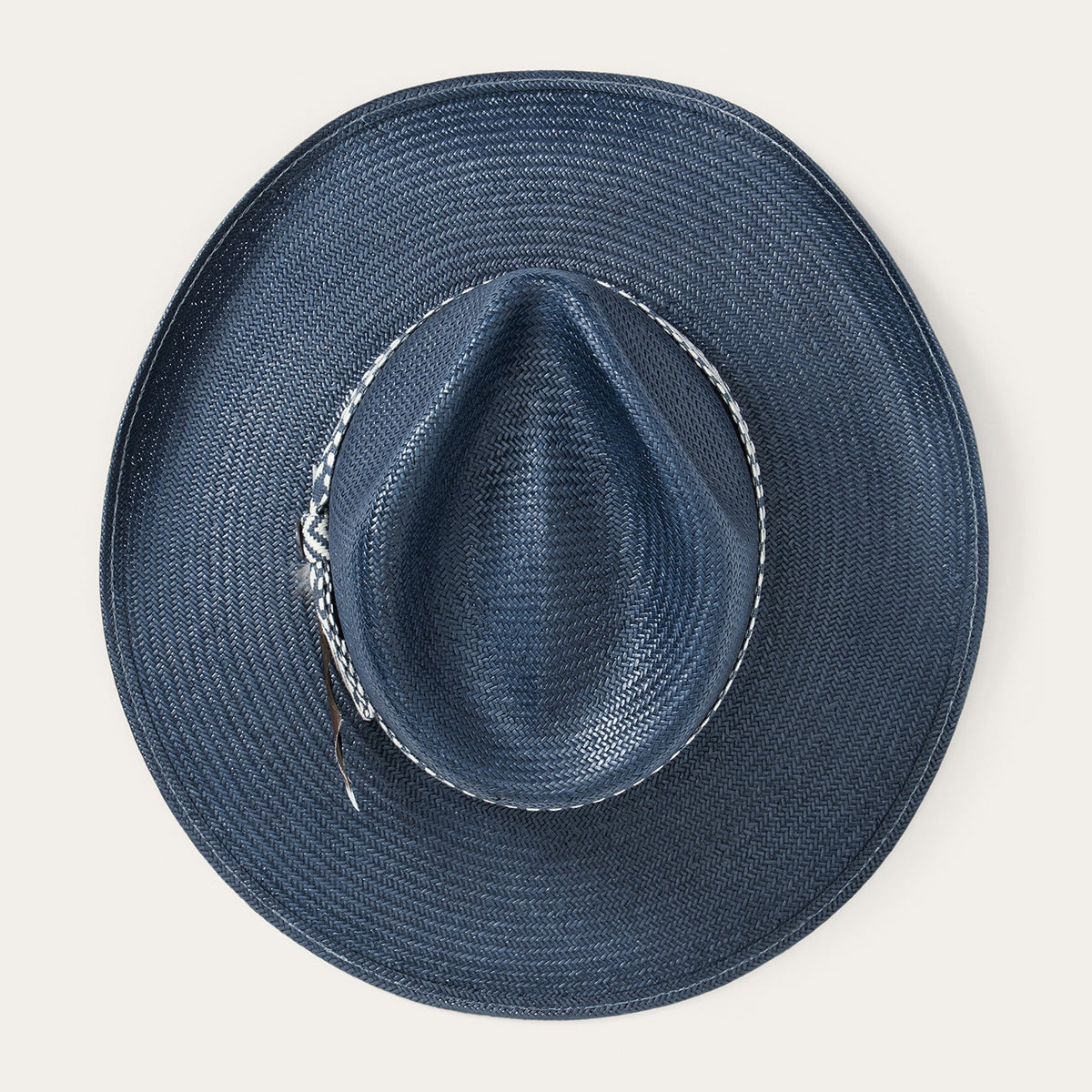 Pemberton Straw Hat Navy - Stetson