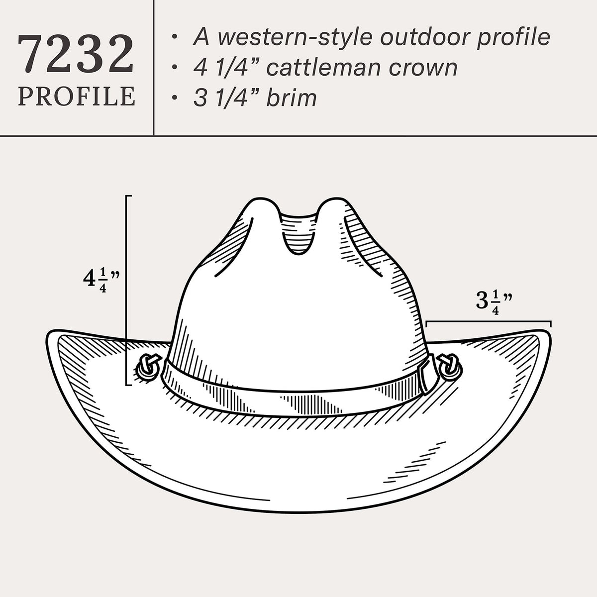 Silverthorne Outdoor Hat Cognac - Stetson