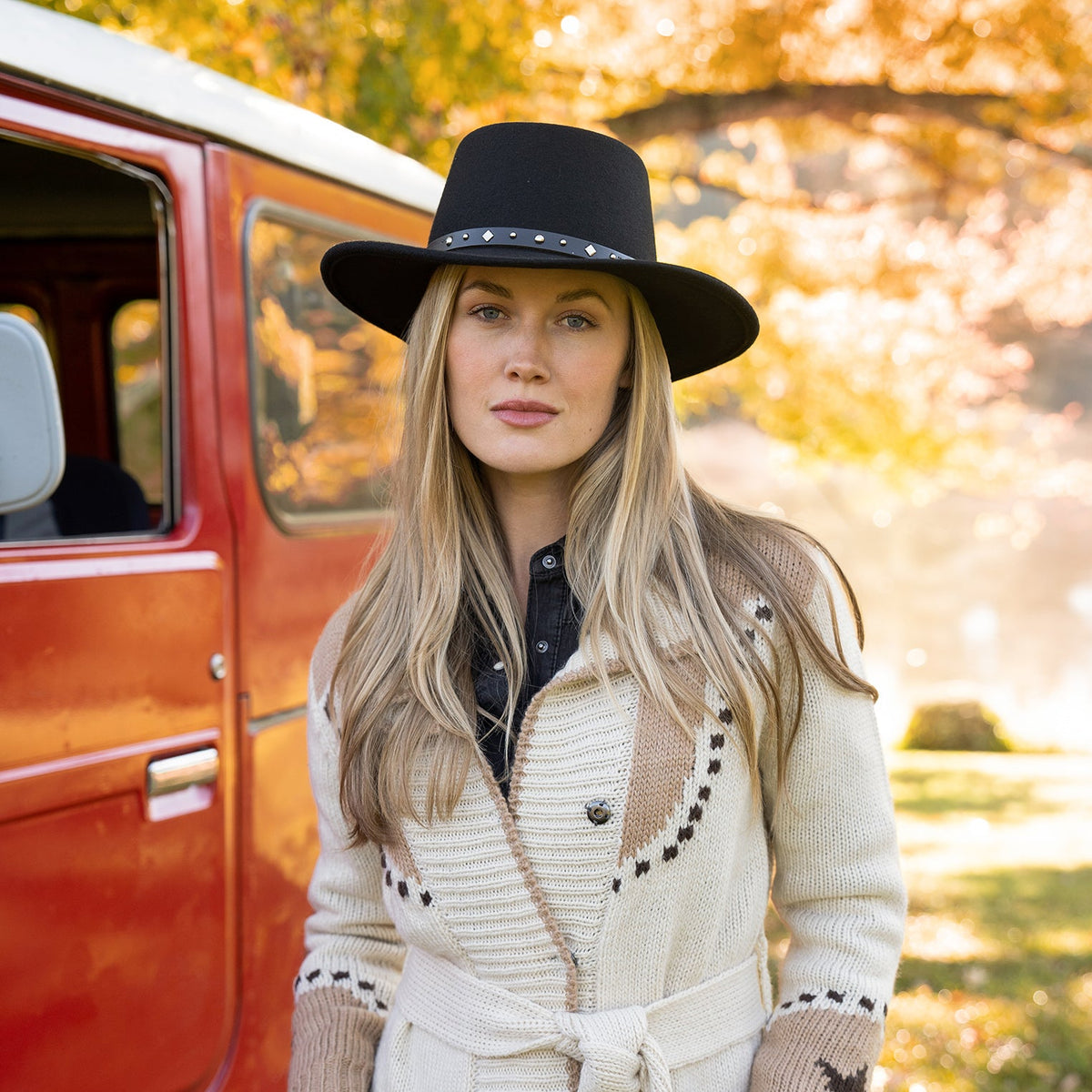 Black Hawk Outdoor Hat Black - Stetson