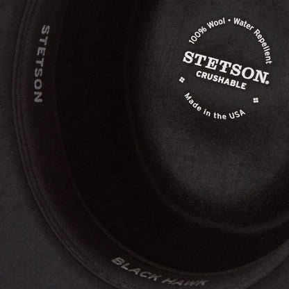 Black Hawk Outdoor Hat Black - Stetson
