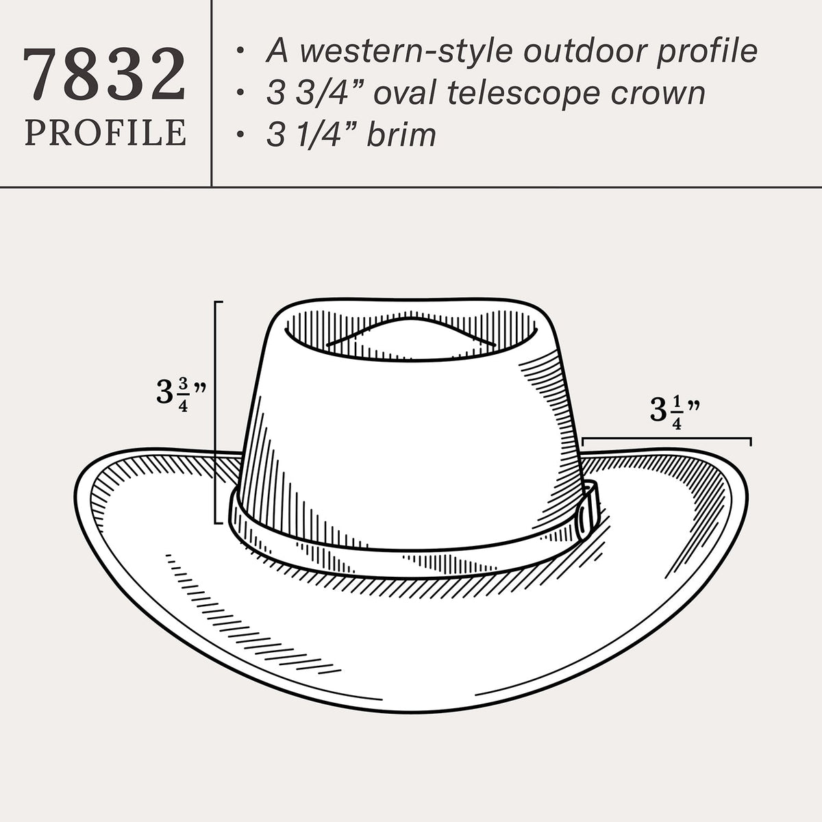 Black Hawk Outdoor Hat Black - Stetson