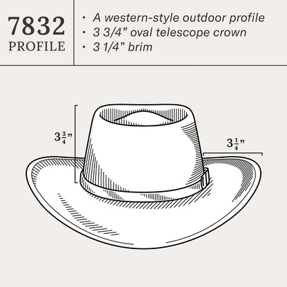 Black Hawk Outdoor Hat Black - Stetson