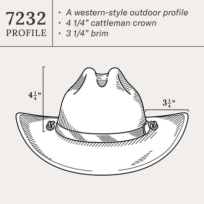 Silverthorne Outdoor Hat Walnut - Stetson
