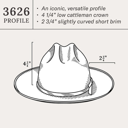 Open Road Royal Deluxe Hat Sage - Stetson