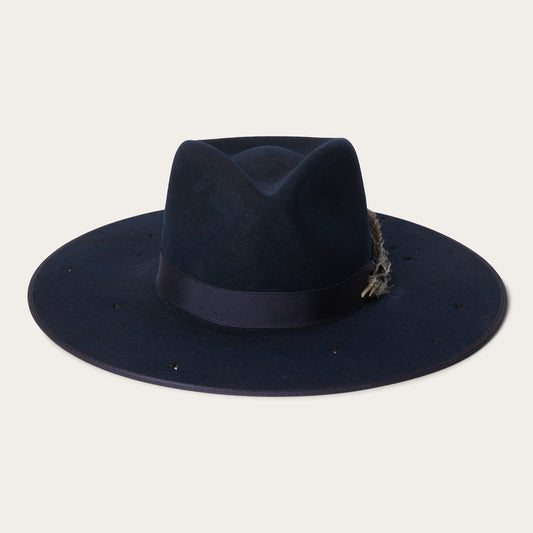 Night Sky Fedora Navy - Stetson