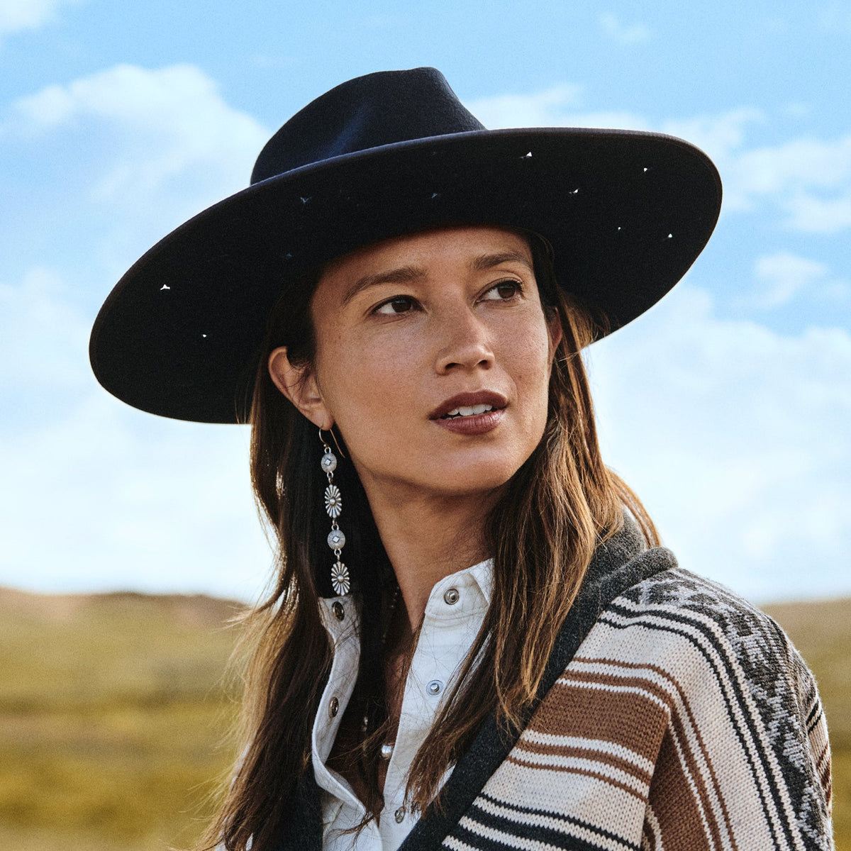 Night Sky Fedora Navy - Stetson