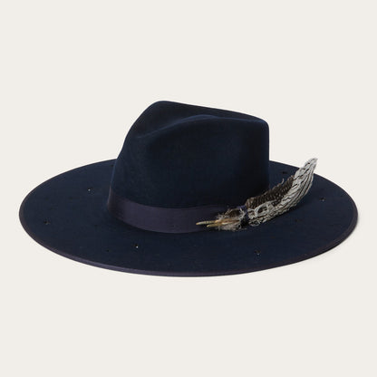 Night Sky Fedora Navy - Stetson