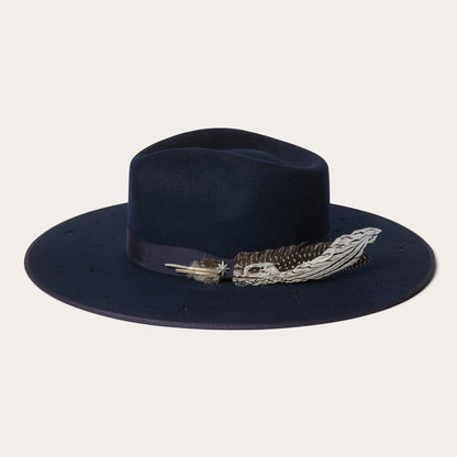 Night Sky Fedora Navy - Stetson